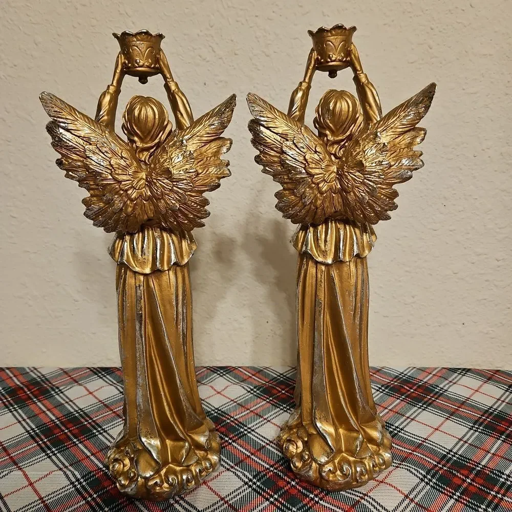 Victorian Trading Company angel candle